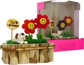 Cachepot Cachorro (Acompanha Caixinha Personalizada)