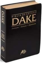 Biblia de Estudo Dake Preta (Nova Edição Ampliada e Corrigid